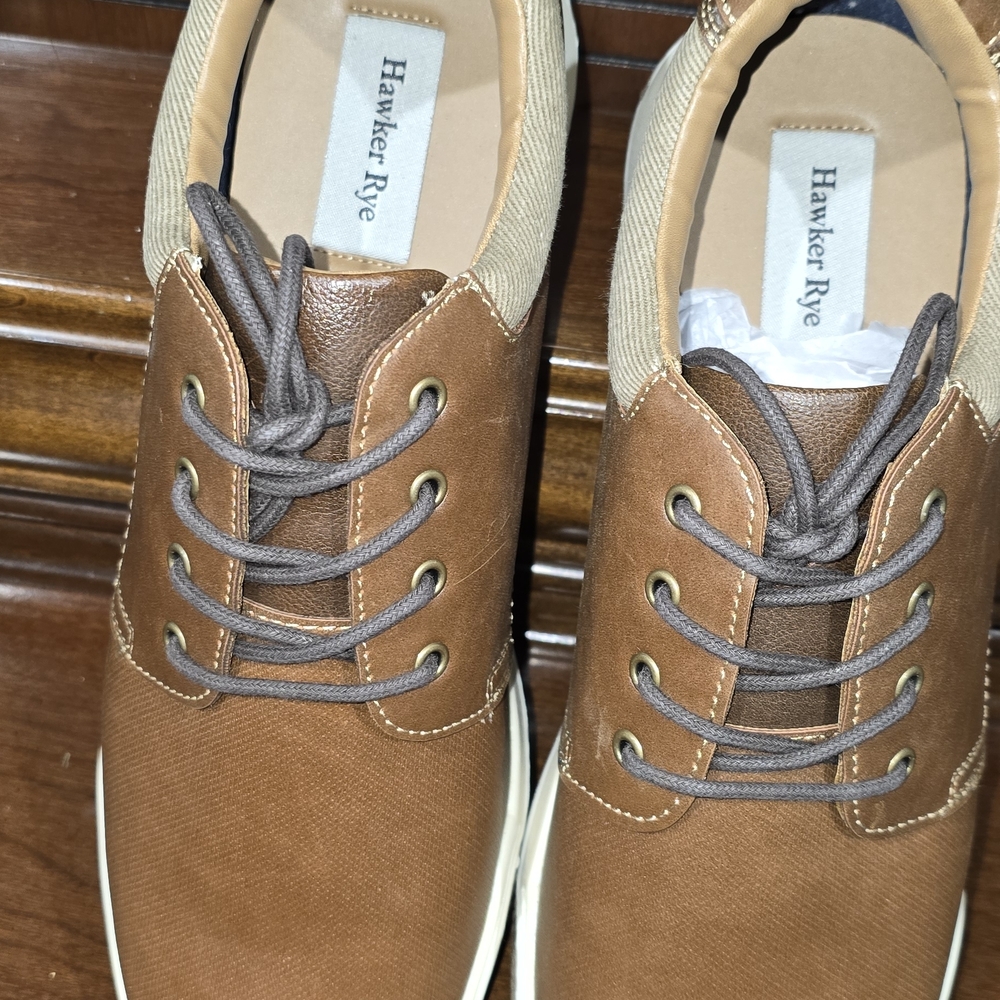 Hawker Rye Men's Tan Oxford Shoes